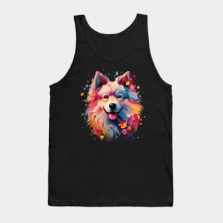 Samoyed Rainbow Tank Top